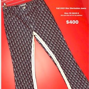 Dior Diorissimo Jeans